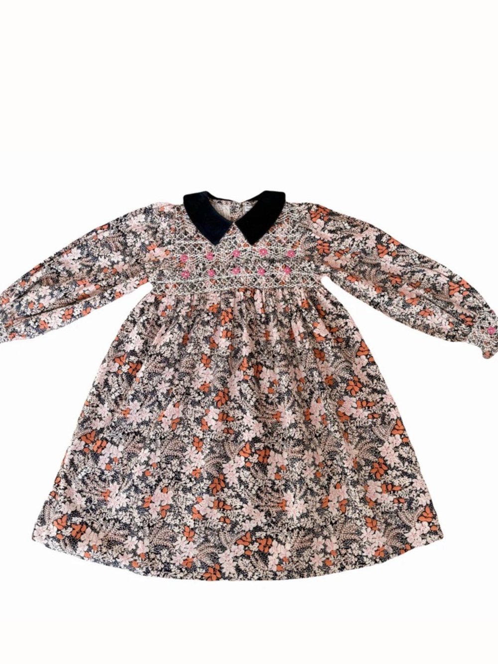 Bebe Organic Elora Special Dress Fall Bloom. Size 3